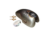 Petrol Tank + Push Cap & Brass Tap Fits Benelli Mojave 260 360 available at Online at VintageTank24x7