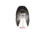 Petrol Tank With Brass Tap & Push Style Cap + Chain Fits Benelli Mojave 260 360 available at Online at VintageTank24x7
