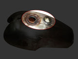 Petrol Tank With Brass Tap & Push Style Cap + Chain Fits Benelli Mojave 260 360 available at Online at VintageTank24x7