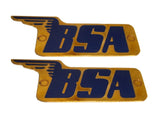 Brand New Brass Petrol Tank Badges  Fits BSA A7 B31 M21 C11 available at Online at VintageTank24x7