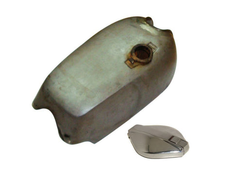 Steel Petrol Tank With Chrome Filler Cap Fits Vintage Norton Commando Roadster available at Online at VintageTank24x7