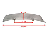 Aluminium Front Mudguard Number Plate Chrome Finish Customized Fits Royal Enfield available at Online at Royal Spares