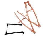 Complete Body Frame With Stand Primer Paint Fits BSA B31 Military Model available at Online at Royal Spares