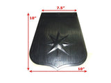 Medium Mudflap Mud Flap Rubber Star Logo Fits Royal Enfield available at Online at Royal Spares