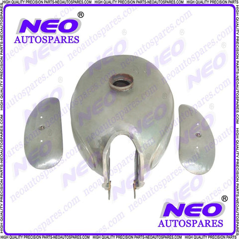 Bare Metal Petrol Tank Fits Vintage Royal Enfield Motorcycle available at Online at VintageTank24x7