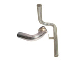 Chromed Head Exhaust Bend Pipe With Manifold Fits Old Royal Enfield Taurus Diesel available at Online at Royal Spares