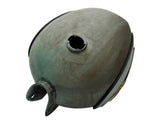 Vintage Customized Fuel Tank Raw With Monogram Fits Royal Enfield Bullet Bike available at Online at VintageTank24x7