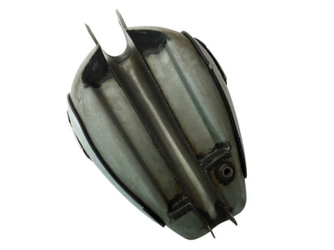Vintage Customized Fuel Tank Raw With Monogram Fits Royal Enfield Bullet Bike available at Online at VintageTank24x7