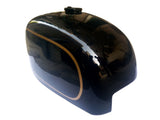Velocette Thruxton Clubman 500cc Black Painted Petrol Tank - Vintage Tanks Online