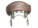 Sprung Pillion Seat Tan Colour Customized Fits Vintage Royal Enfield  Classic