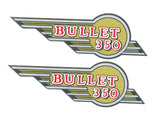 Toolbox Winged 350 Sticker Kit # 597115 Fits  Royal Enfield  Bullets.