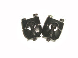 Heavy Duty Black 2 Inches Handlebar Risers Fits Royal Enfield Bullets available at Online at VintageTank24x7