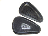 Brand New Pair Of Petrol Tank Kneepad Fits AJS Bikes - Vintage Tanks Online