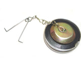 Petrol Tank New Filler Cap 2.5" Dia With Chain FIts Vintage British - Vintage Tanks Online