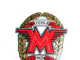 Toolbox/ Oil Tank Sticker Set Fits Matchless Motorcycles Models - Vintage Tanks Online