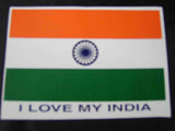 Pair Of Indian Flag Stickers Fits motorcycle,car