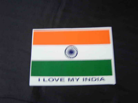 Pair Of Indian Flag Stickers Fits motorcycle,car