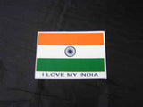 Pair Of Indian Flag Stickers Fits motorcycle,car