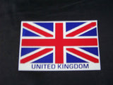 Pair Of United Kingdom Flag Stickers Fits Motorcycle,Car