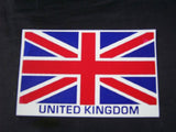 Pair Of United Kingdom Flag Stickers Fits Motorcycle,Car