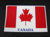 Pair of Canadian Flag Stickers Fits: motorcycle,Car