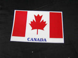 Pair of Canadian Flag Stickers Fits: motorcycle,Car