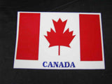 Pair of Canadian Flag Stickers Fits: motorcycle,Car