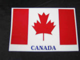 Pair of Canadian Flag Stickers Fits: motorcycle,Car