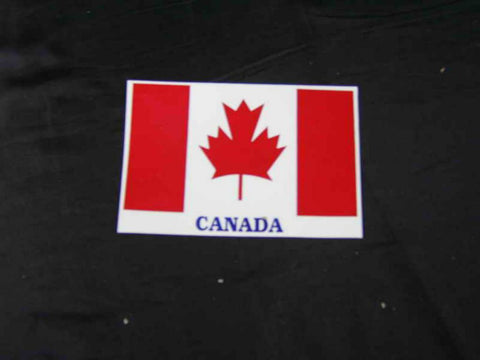 Pair of Canadian Flag Stickers Fits: motorcycle,Car