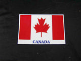 Pair of Canadian Flag Stickers Fits: motorcycle,Car