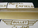 Sticker Set Fits Royal Enfield Motorcycle