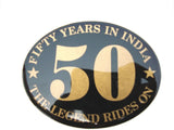 Anniversary In India Stickers Fits Royal Enfield available at Online at VintageTank24x7