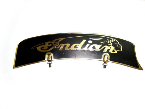 Front Mudguard Number Plate Fits Indian Motorcycles available at Online at Royal Spares