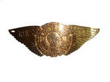 Brand New Brass Petrol Gas Tank Decal (Petrol Proof 6" Long) Fits Norton