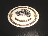 Pair Of Rare Redditch Sticker Fits  Royal Enfield