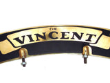 Brass Front Mudguard Number Plate Fits Early Vincent Motorcycle available at Online at Royal Spares