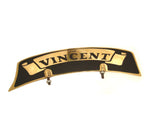 Brass Front Mudguard Number Plate Fits Early Vincent Motorcycle available at Online at Royal Spares