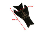 Petrol Tank Black Pad Protector/ Sticker Fits Royal Enfield - Vintage Tanks Online