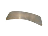 Front Mudguard Number Plate Stainless Steel Fits  Universal