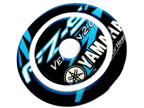 Fuel Gas Tank Cap Pad Protector Sticker Fits FZ-S 2.0 blue