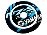 Fuel Gas Tank Cap Pad Protector Sticker Fits FZ-S 2.0 blue