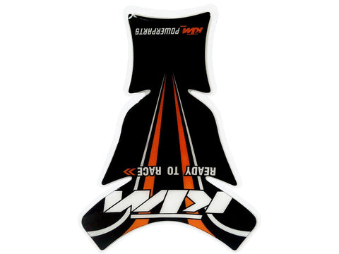 Petrol Fuel Tank Protector Sticker Ready to Race Fits KTM