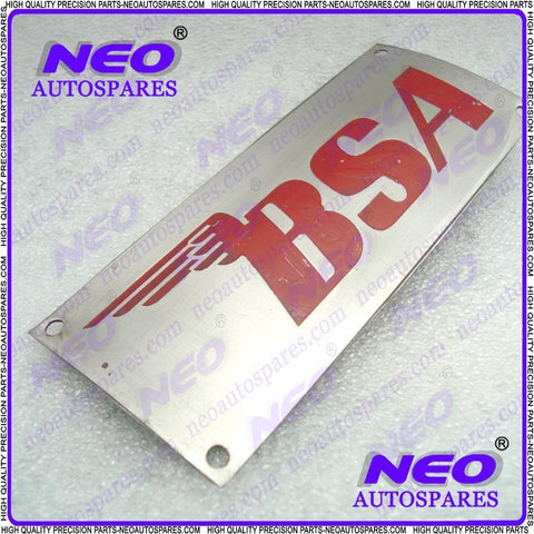 Rare And Unique Bsa Stainless Steel Badges For Vintage Motorcycle/ Seats New available at 