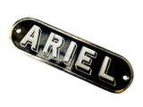 Brand New Black Chromed Tank Badge For Ariel Motorcycle - Vintage Tanks Online