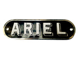 Brand New Black Chromed Tank Badge For Ariel Motorcycle available at 