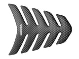 Brand New Carbon Fibre Logo Tank Pad Stickers #08P61 Fits Honda Bikes - Vintage Tanks Online
