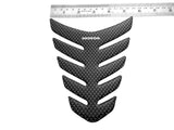 Brand New Carbon Fibre Logo Tank Pad Stickers #08P61 Fits Honda Bikes - Vintage Tanks Online