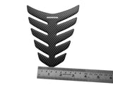 Brand New Carbon Fibre Logo Tank Pad Stickers #08P61 Fits Honda Bikes - Vintage Tanks Online