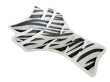 High Quality Black And Silver Gas Fuel Tank Protector Pad Sticker Fits Motorcycle - Vintage Tanks Online