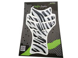 High Quality Black And Silver Gas Fuel Tank Protector Pad Sticker Fits Motorcycle - Vintage Tanks Online